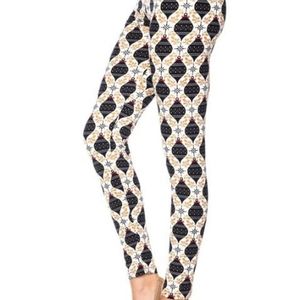 Ornament Leggings Plus